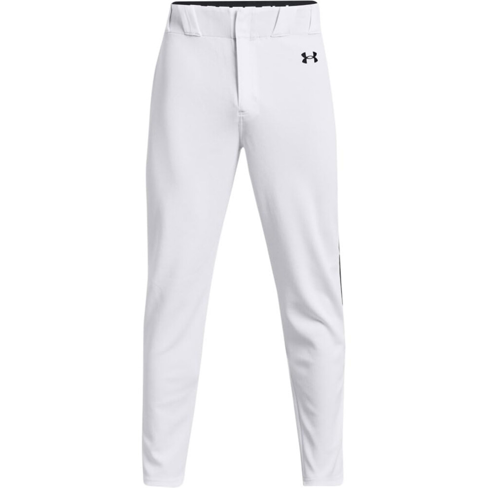 Under Armour Men's Gameday Vanish Pipe Pants  White (100)/Black  Mediu