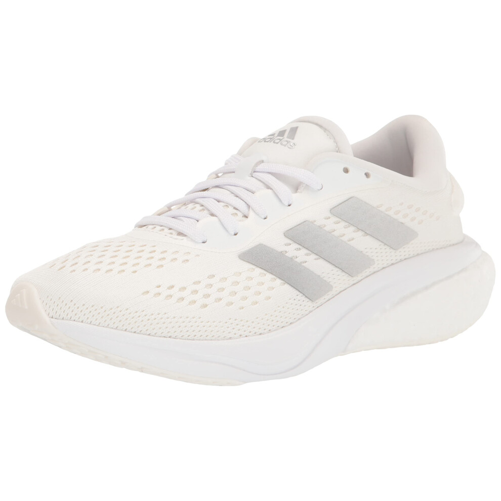 adidas Women's Supernova 2 Running Shoe  White/Silver Metallic/Cloud W