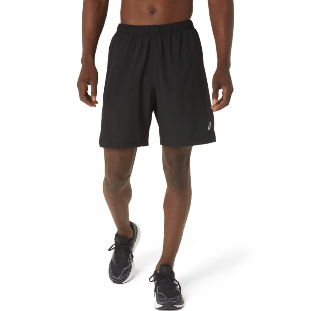 ASICS Men's 7IN 2 in 1 Short Running Apparel  3XL  Performance Black/P