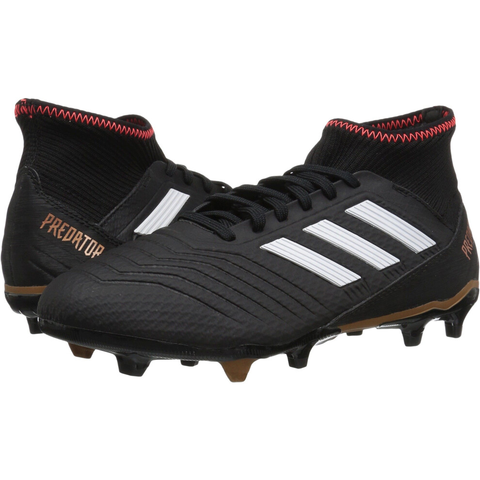 adidas PREDATOR 18.3 FG Soccer Shoe (unisex-adult) core black/white/so