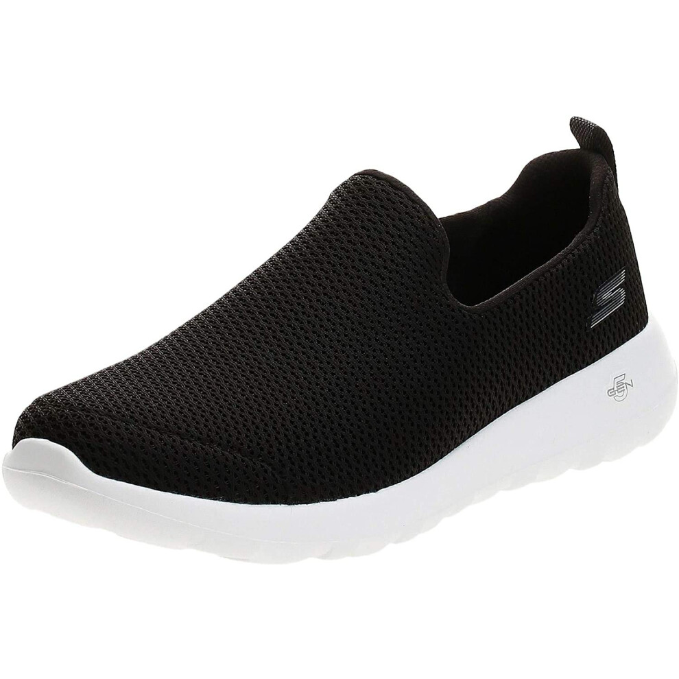 Skechers mens Go Max-athletic Air Mesh Slip on Walking Shoe  Black/Whi