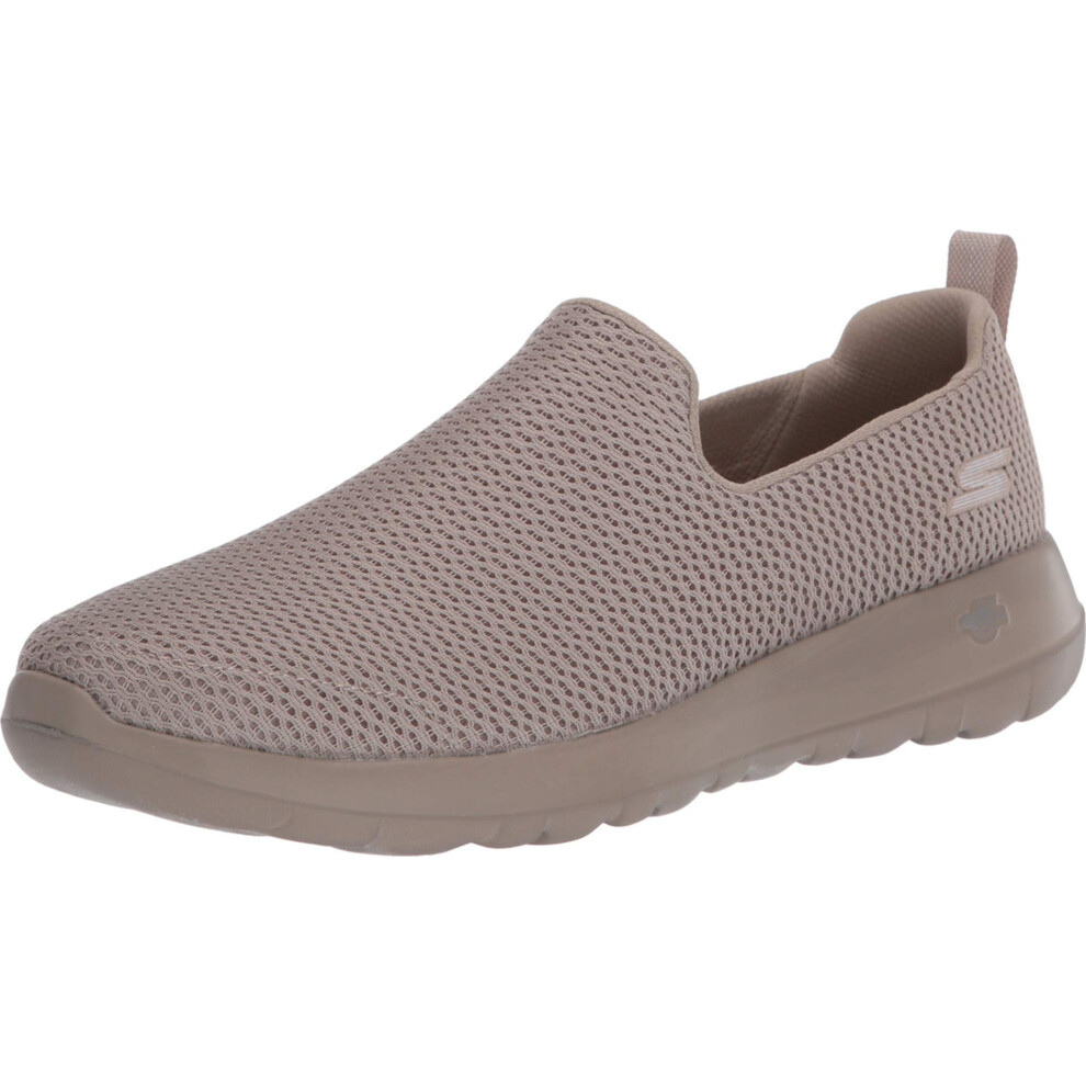 Skechers mens Go Max-athletic Air Mesh Slip on Walking Shoe  Taupe  10