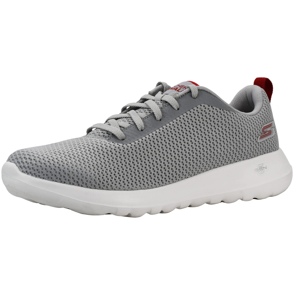 Skechers Men's Go Walk Max Sneaker Grey/Red 8