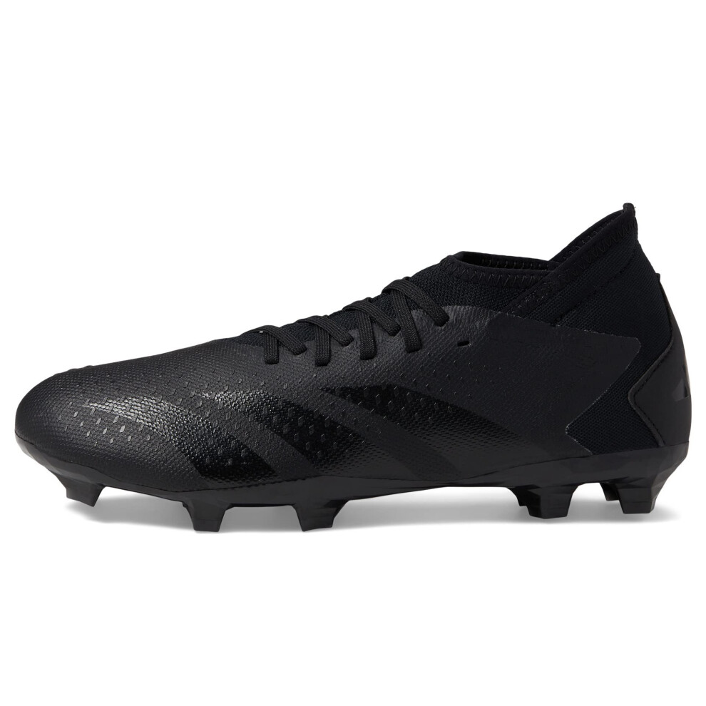 adidas Unisex Predator Accuracy.3 Firm Ground Soccer Shoe  Black/Black