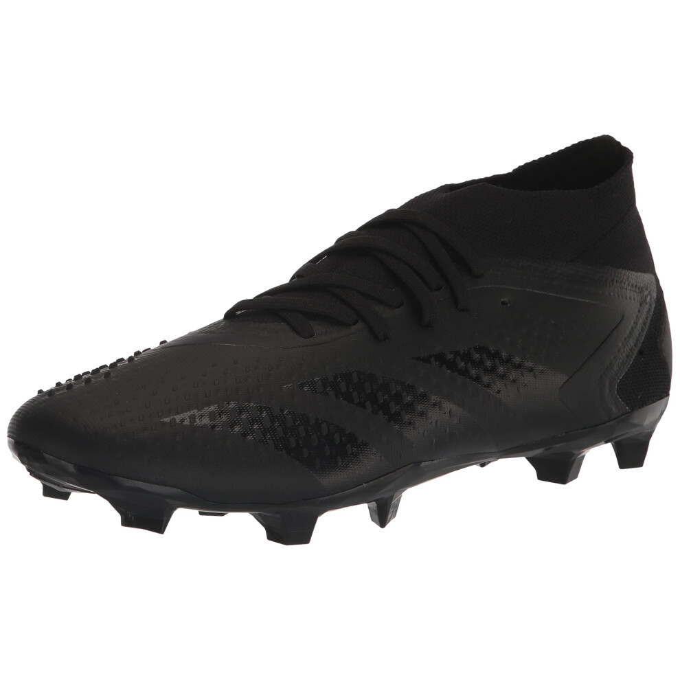 adidas Unisex Predator Accuracy.3 Firm Ground Soccer Shoe  Black/Black