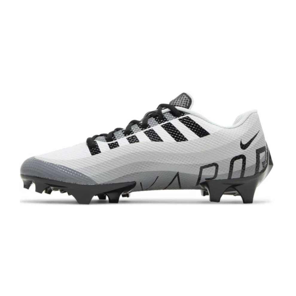 Nike Vapor Edge Speed 360 White Grey Black Football Cleats Size 9.5