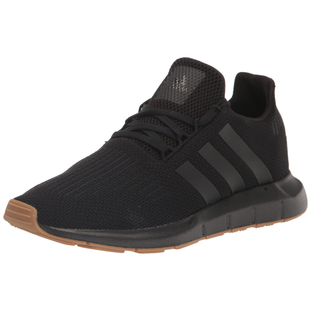 adidas mens Swift Run Core Black/Core Black/Core Black 7.5