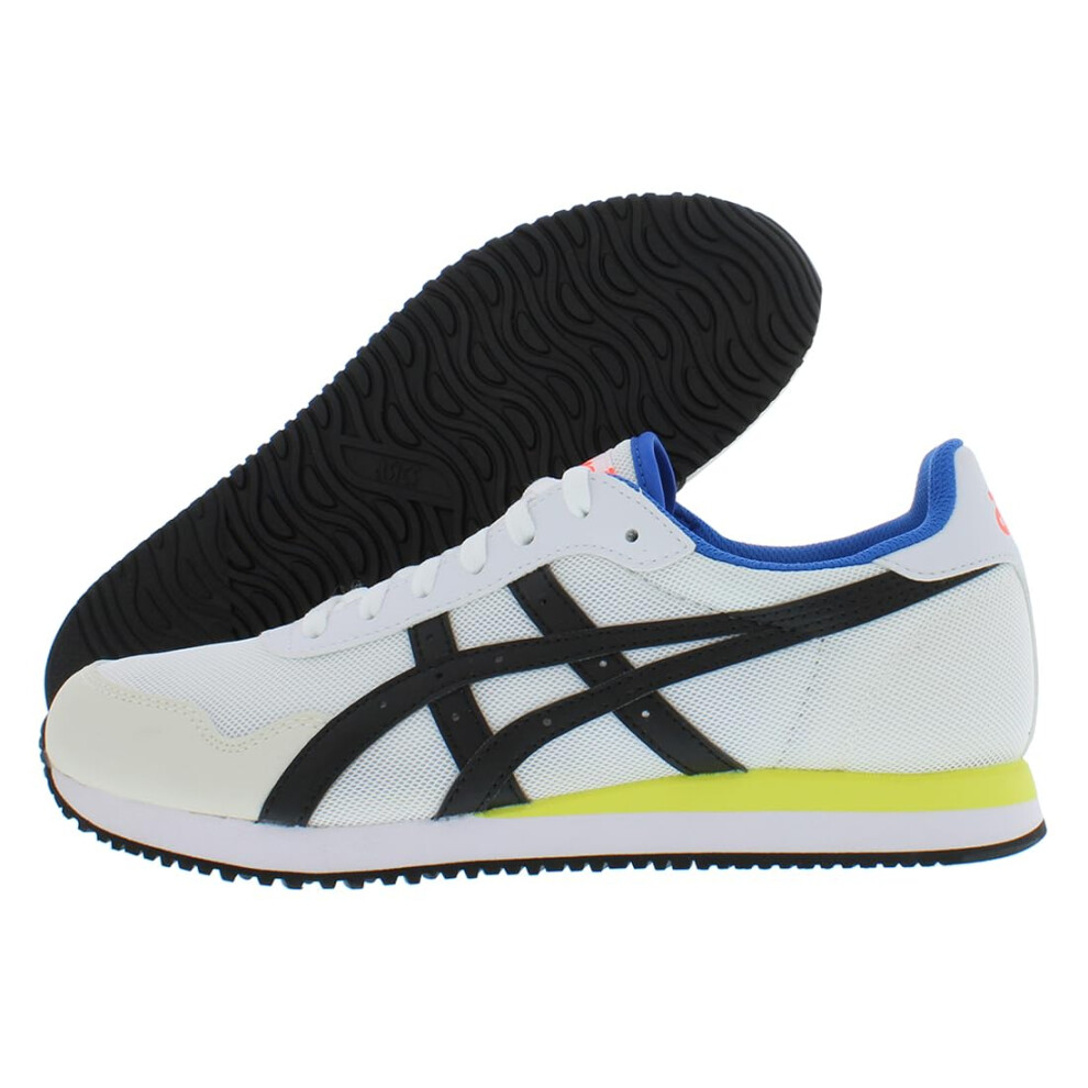 ASICS Tiger Runner Mens Shoes Size 8.5  Color: White/Black-White