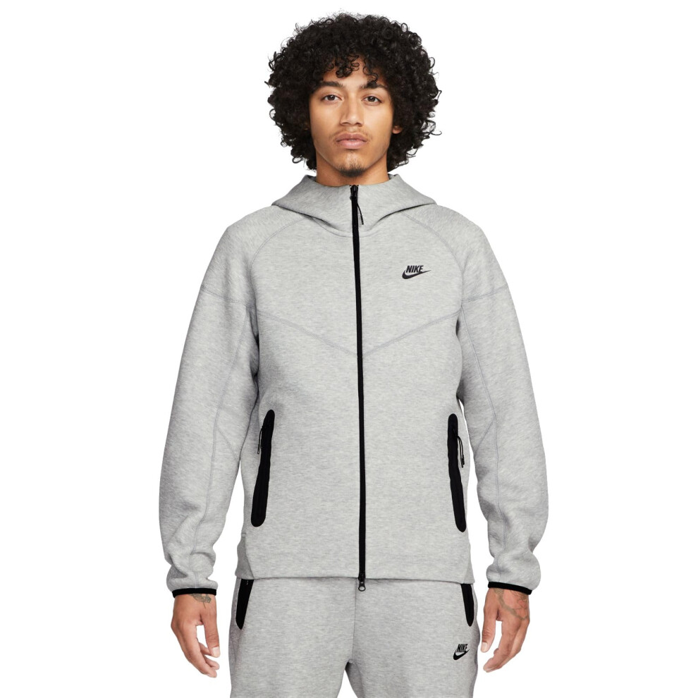 Nike Sportswear Tech Fleece Windrunner Homme Taille- Medium Gris Foncé Hea