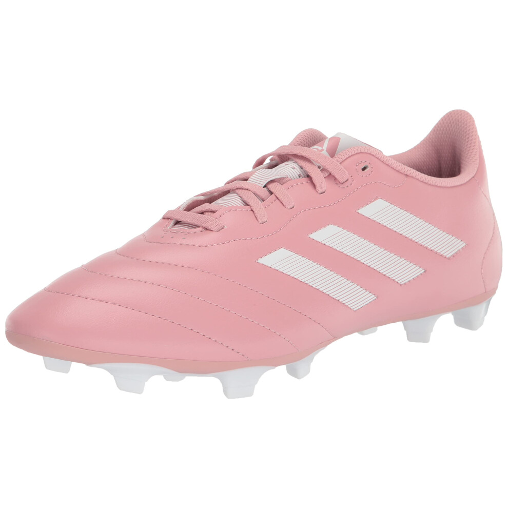 adidas Unisex Goletto VIII Firm Ground Soccer Shoe  Wonder Mauve/White