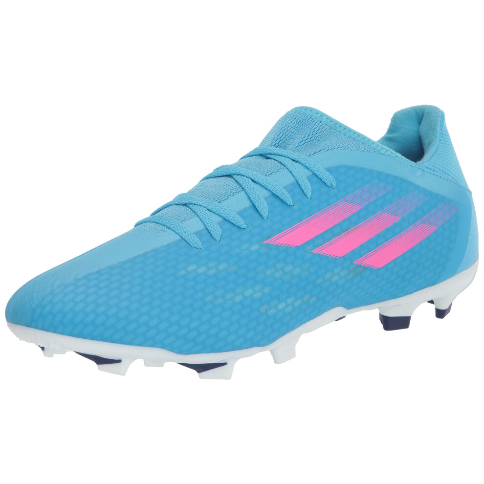 adidas Unisex X Speedflow.3 Firm Ground Soccer Shoe  Sky Rush/Team Sho