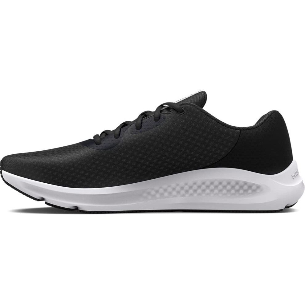 Under Armour Men's Charged Pursuit 3 Running Shoe  Black (001)/White