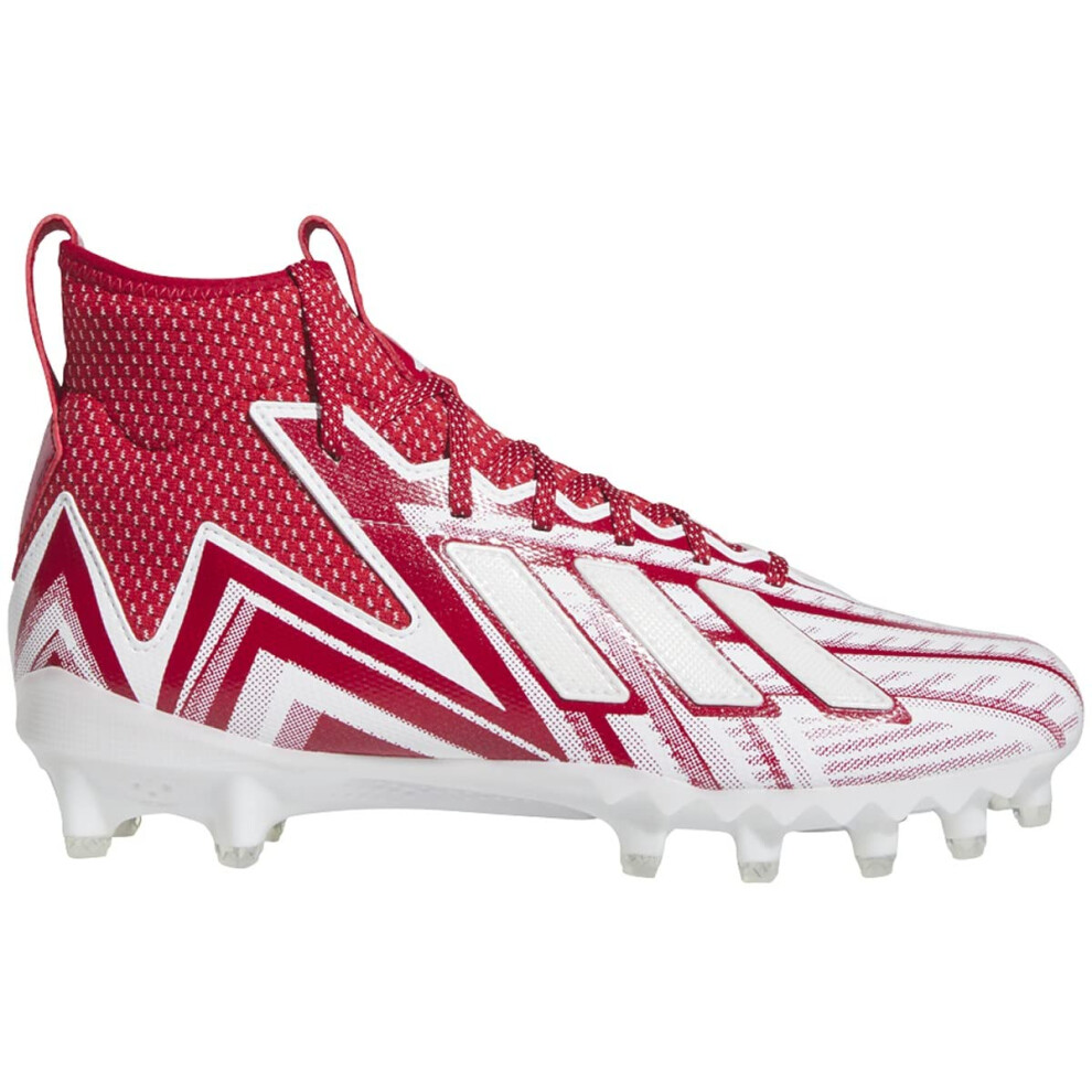 adidas Men's Freak 23 Sneaker  Team Power Red/White/Team Power Red  9.