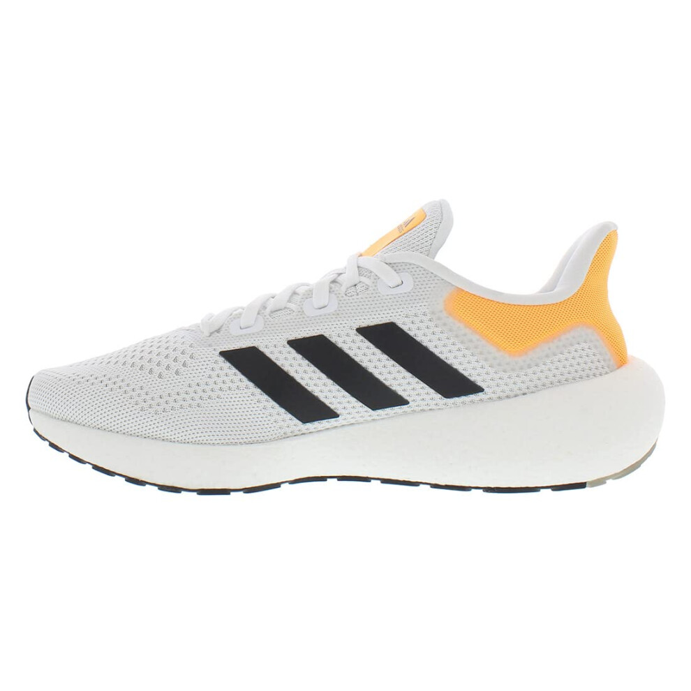 adidas Pureboost Jet White/Black/Flash Orange 9.5 D (M)