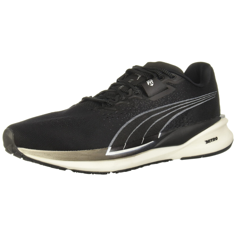 PUMA Eternity Nitro Black White 8 D (M)