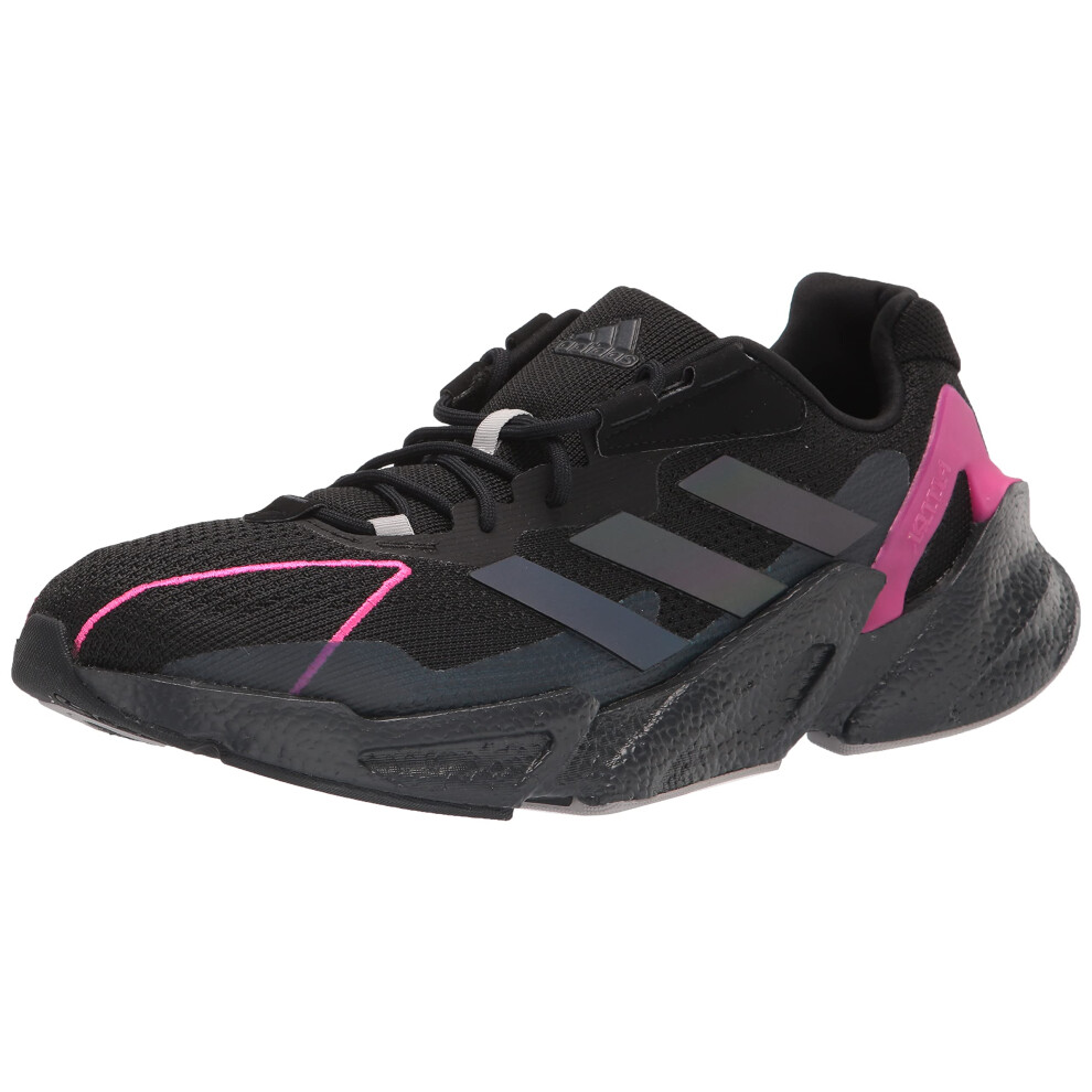 adidas Men's X9000L4 Trail Running Shoe  Black/Black/Shock Pink  8