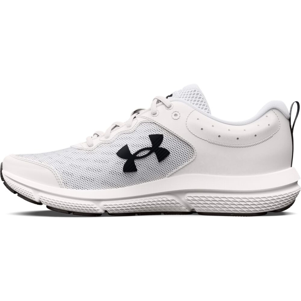 Under Armour Men's Charged Assert 10  (102) White/Black/Black  7  US