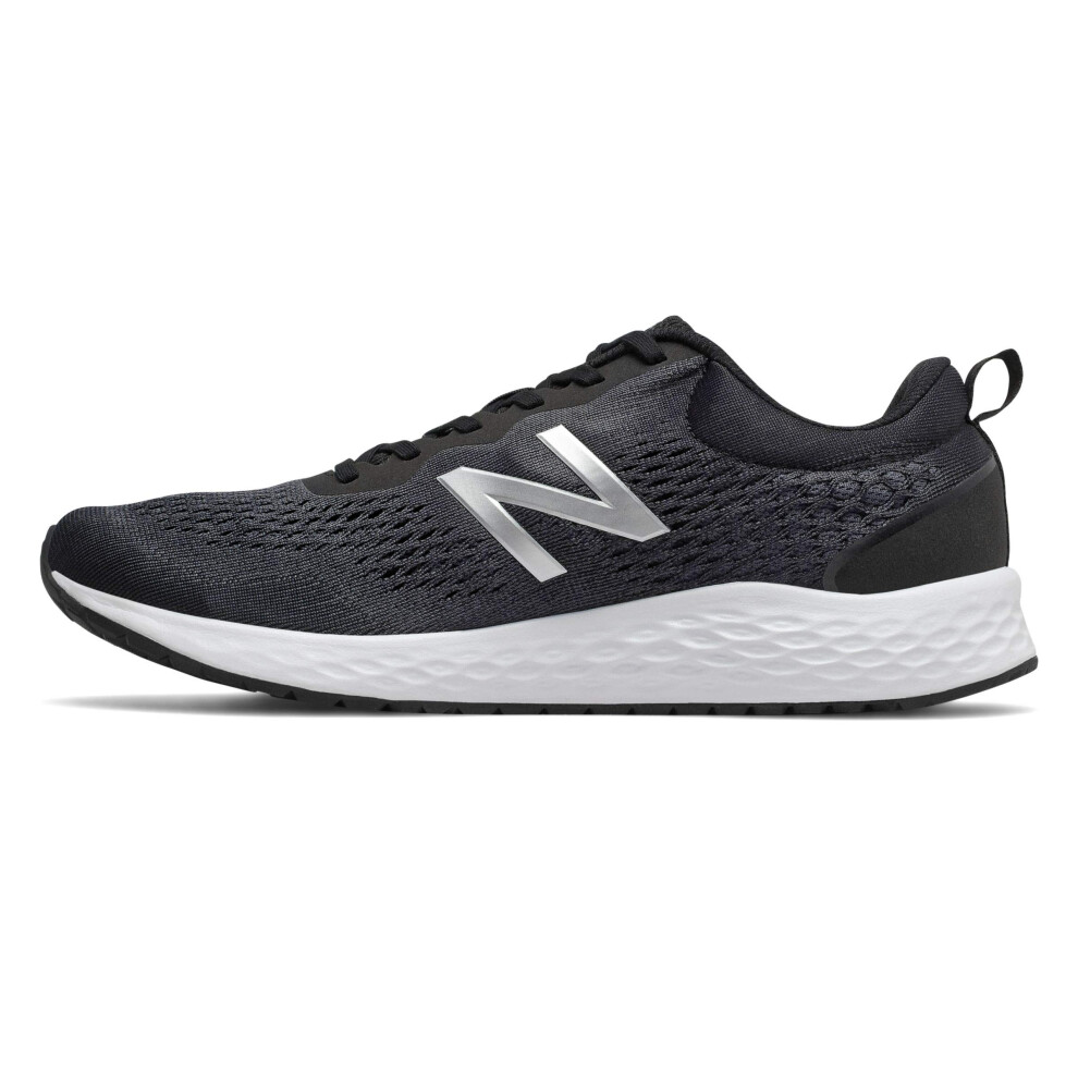 New Balance Men's Fresh Foam Arishi V3 Running Shoe  Black/Orca/Silver