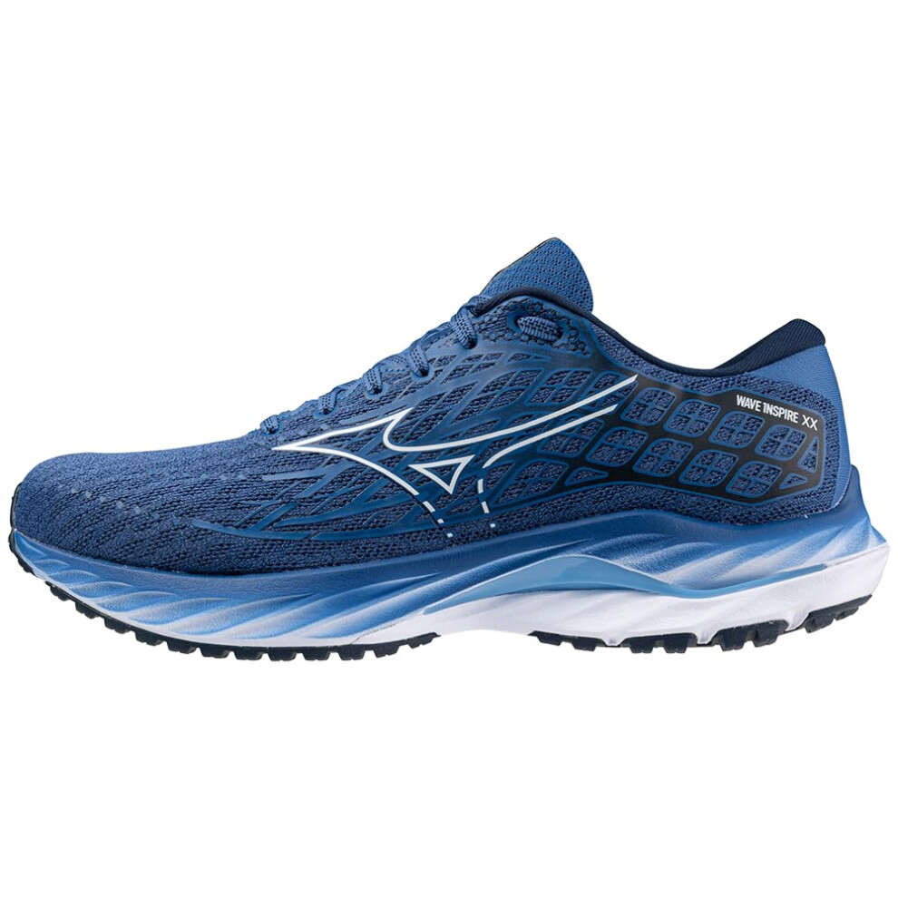 Mizuno Men's Wave Inspire 20 Running Shoe  Federal Blue/White  9.5