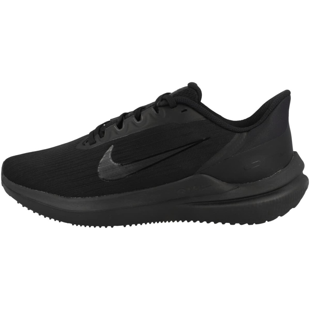 Nike Mens Air Winflo 9 Running Shoe  Black/Dk Smoke Grey  8.5 M US