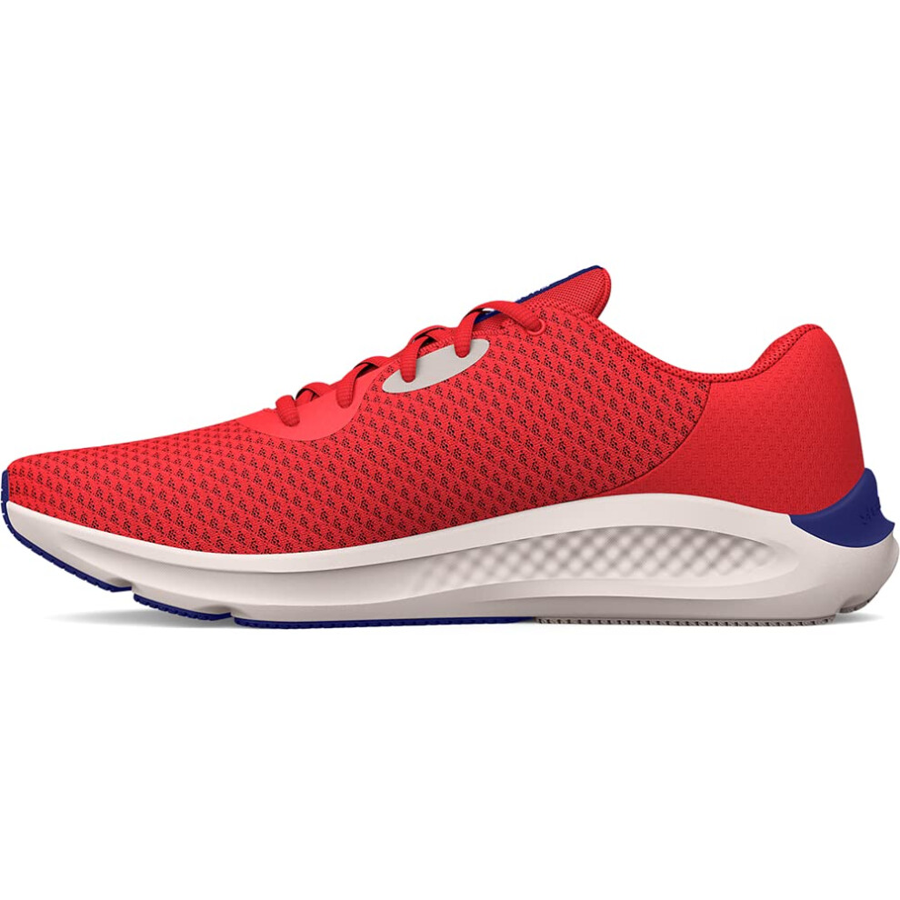 Under Armour Men's Charged Pursuit 3 Running Shoe  (600) Bolt Red/Bauh