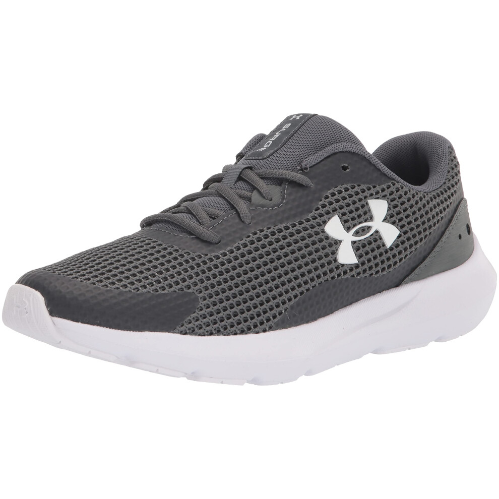 Under Armour Men's Surge 3  (102) Pitch Gray/White/White  9