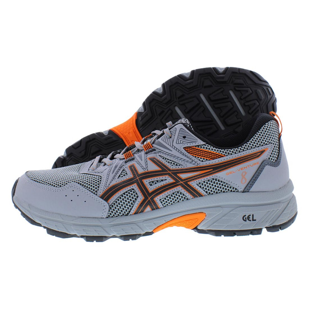 ASICS Men's GEL-VENTURE 8 Running Shoes  7.5  SHEET ROCK/HABANERO