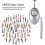 5 Pack 140db Personal Security Alarm Keychain With Led Light,personal Alarm 2
