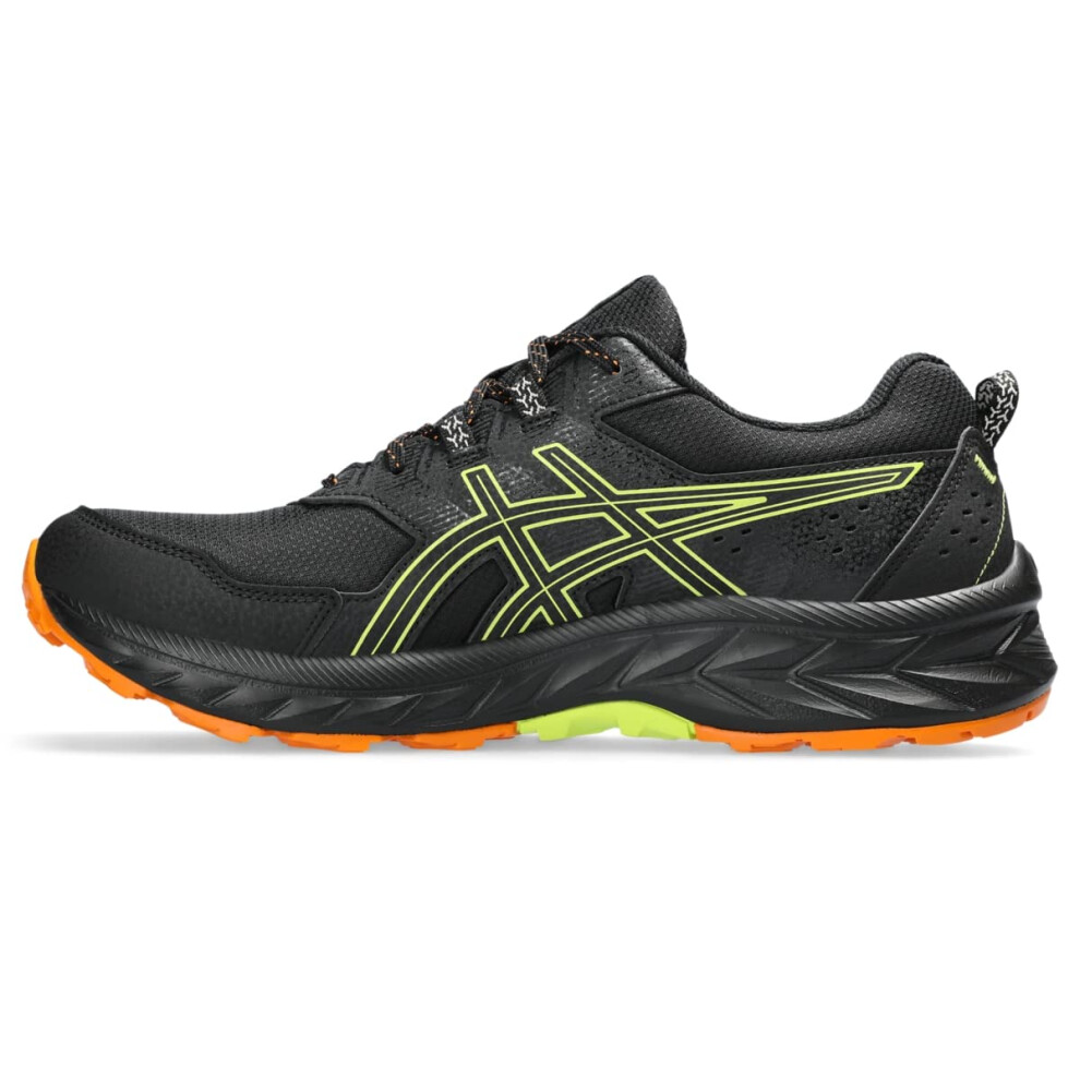 ASICS Men's Gel-Venture 9 Running Shoes  7  Black/NEON Lime