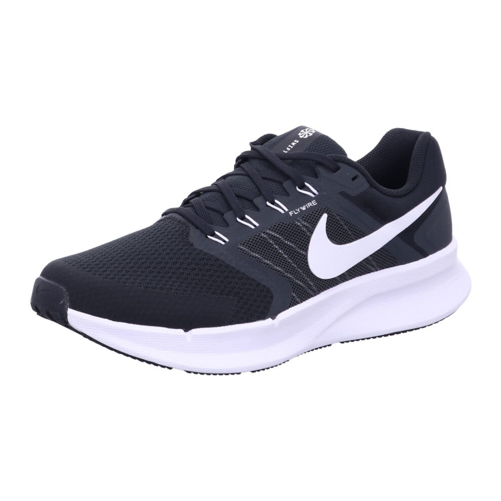 Nike Men's Low-Top Sneakers  Black White Dk Smoke Grey  9.5