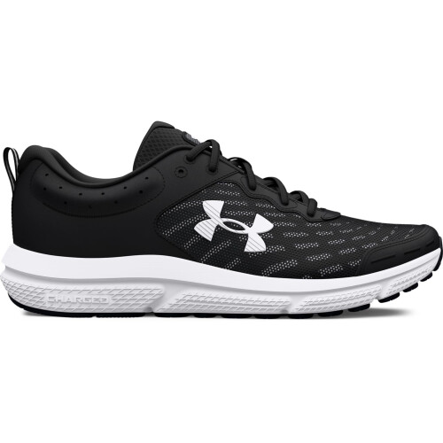 Under Armour Under Armour Ανδρικά Παπούτσια Charged Assert 10, (001) Μαύρο/Μαύρο/Λευκό, 8.5 X-Wide 1