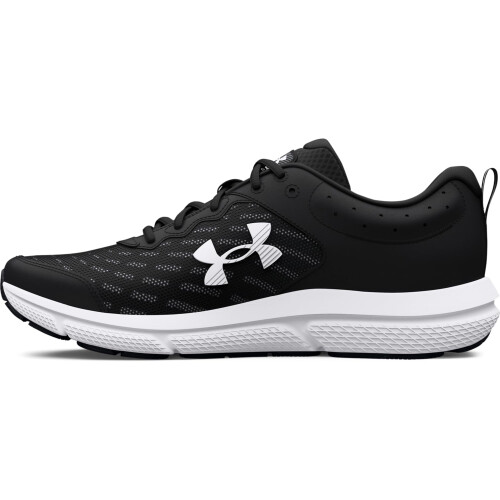 Under Armour Under Armour Ανδρικά Παπούτσια Charged Assert 10, (001) Μαύρο/Μαύρο/Λευκό, 8.5 X-Wide