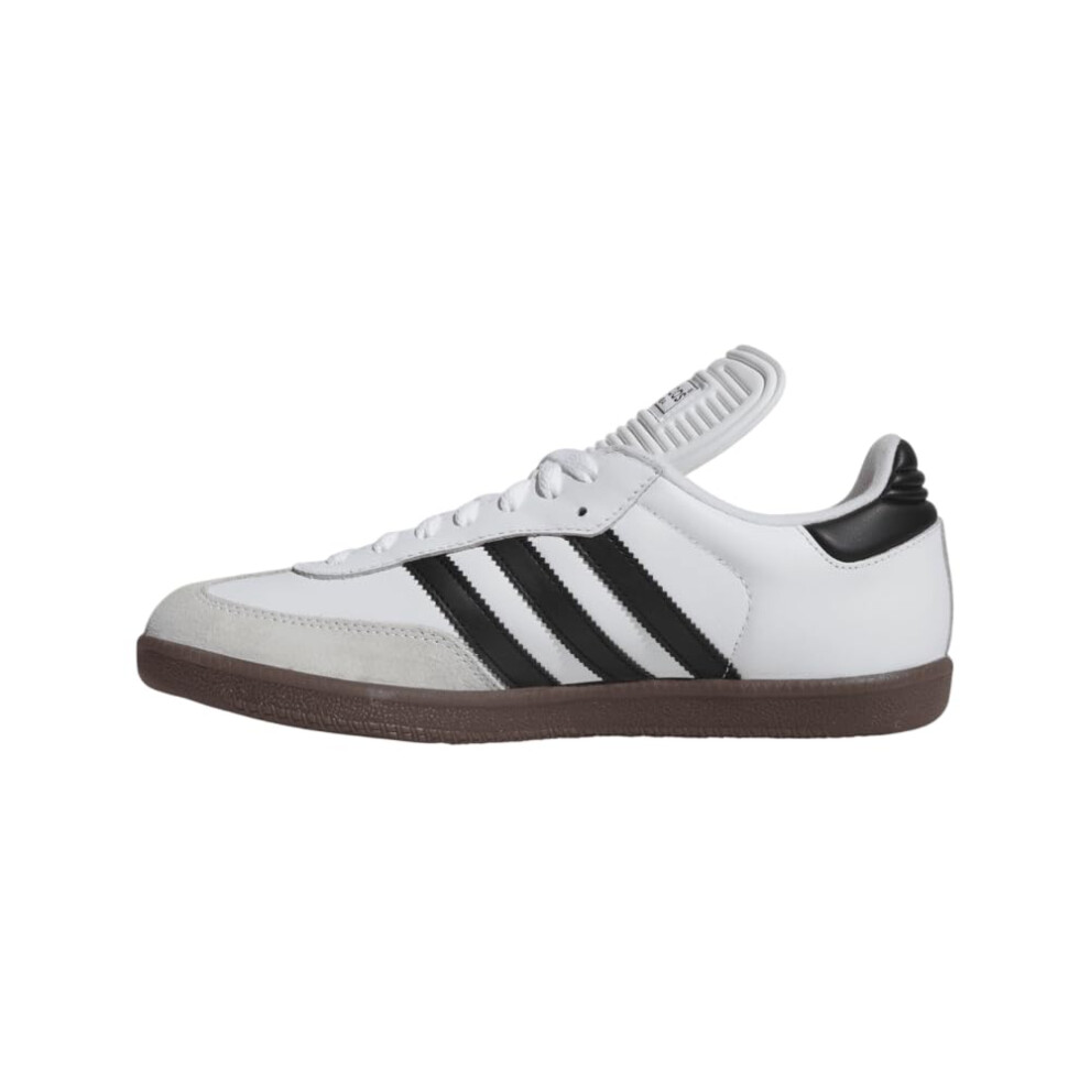 adidas Men's Samba Classic Soccer Shoe  White/Black/White  7 M US