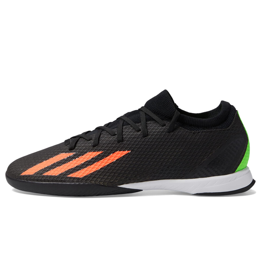 adidas Unisex X Speedportal.3 Indoor Soccer Shoe  Black/Solar Red/Sola