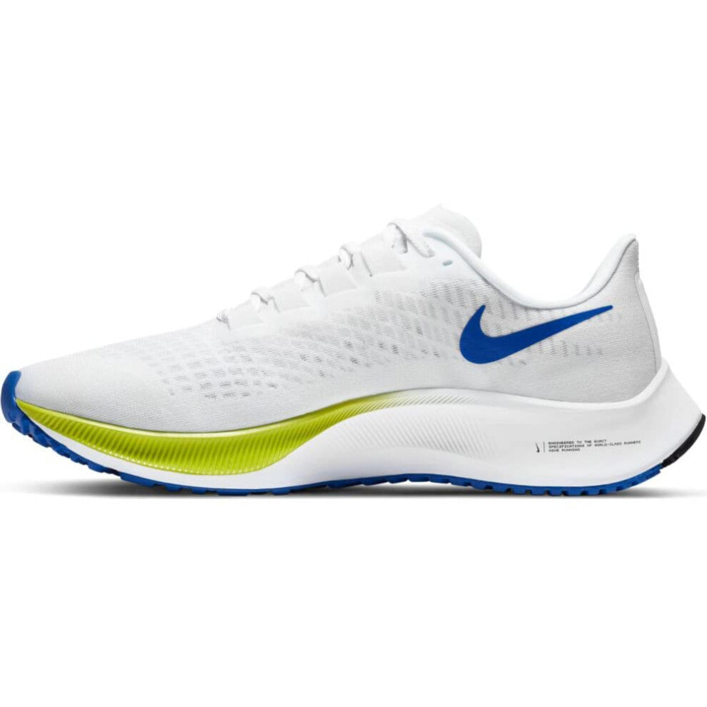 NIKE Men's Training Running Shoe  White Racer Blue Cyber Black Pure Pl