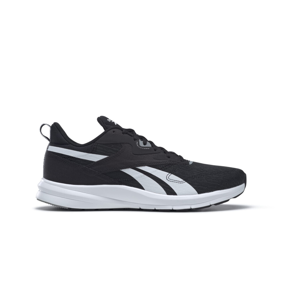 Reebok Men's Runner 4.0 Running Shoe  Black/Pure Grey/White  8.5