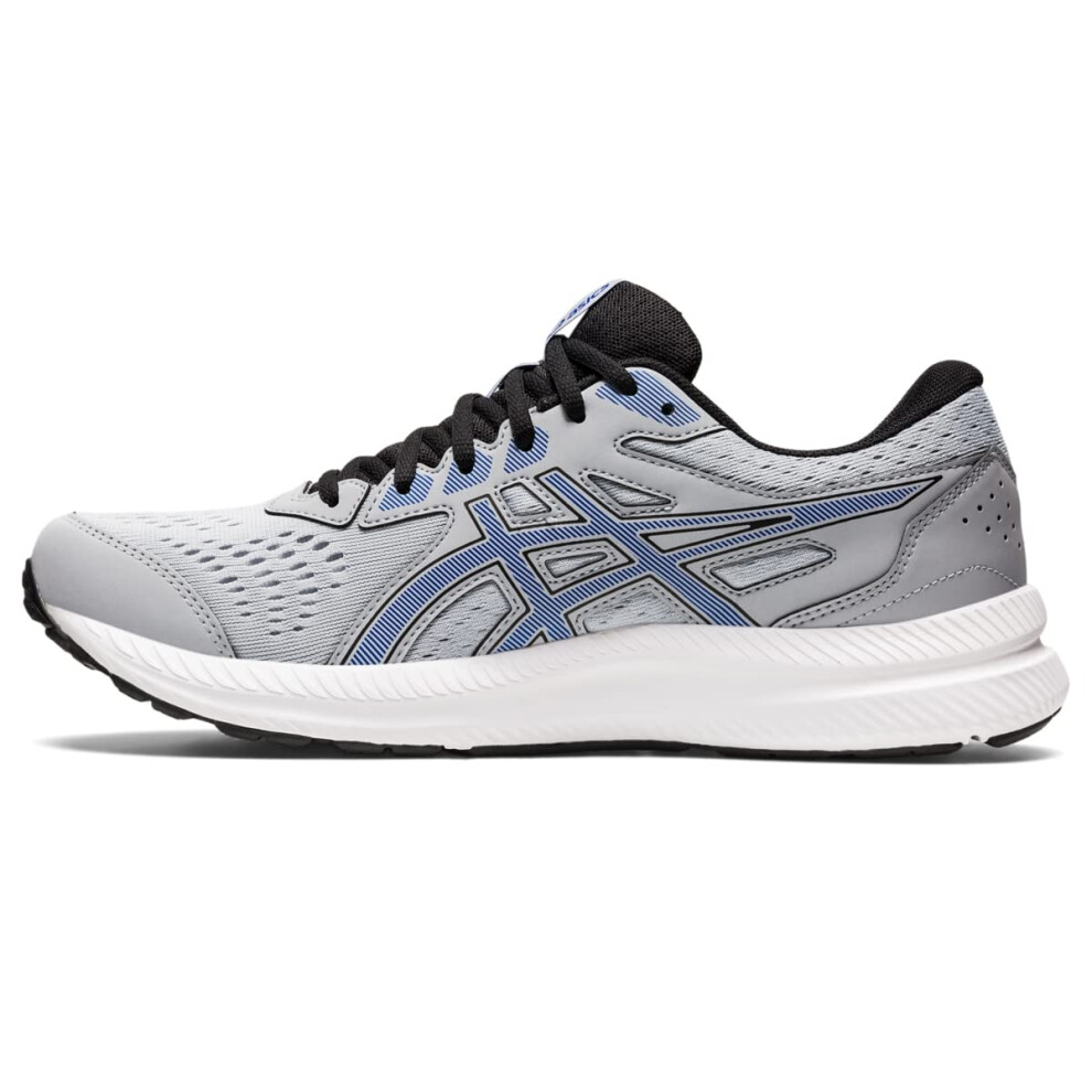 ASICS Men's Gel-Contend 8 Running Shoes  8.5  Piedmont Grey/ASICS Blue