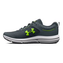 Under Armour uomo Charged Assert 10 (100) Gravel/Gravel/Lime Surge 10 US