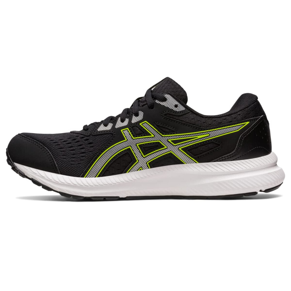 ASICS Men's Gel-Contend 8 Running Shoes  9  Black/Pure Silver