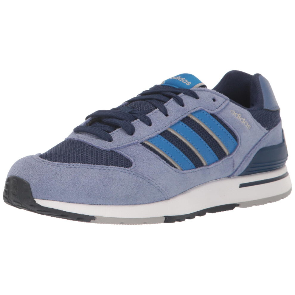 adidas Men's Run 80s Sneaker  Dark Blue/Bright Royal/Crew Blue  8.5