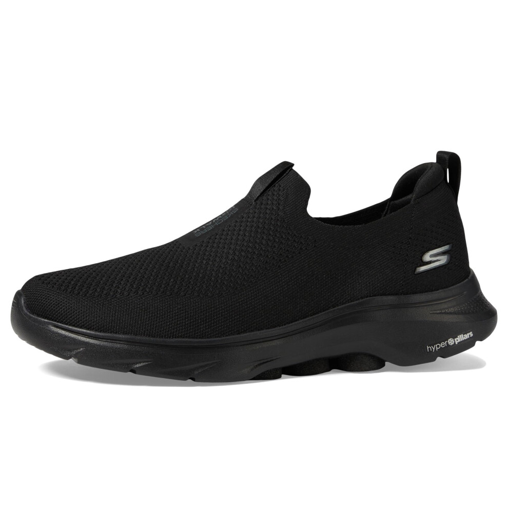 Skechers Men's Go Walk 7 Sneaker  Black/Black  10