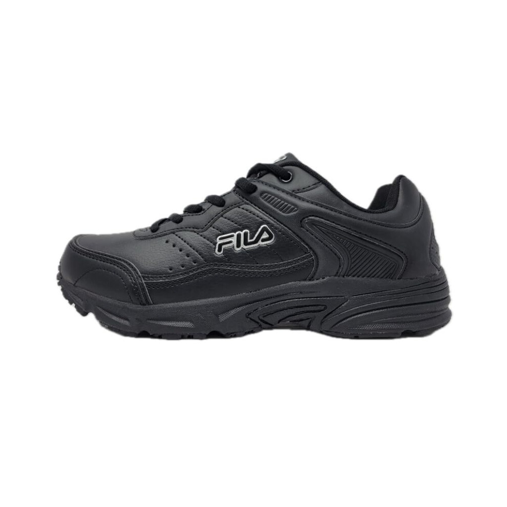 Fila Men's Memory Sportland Running Shoe  Blk/Blk/Blk  9.5 4E US