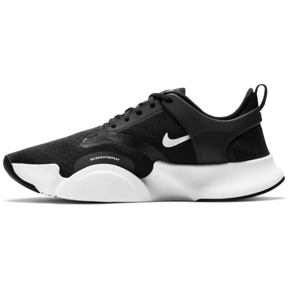 Nike Men's Low-Top Sneakers  Black White Anthracite Blacken  10 US