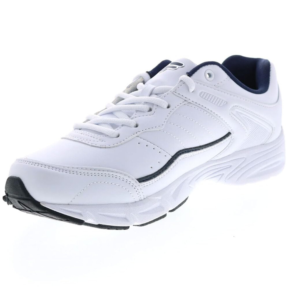 Fila Men's Memory sportland-m  White Navy/Metallic Silver  11 M US