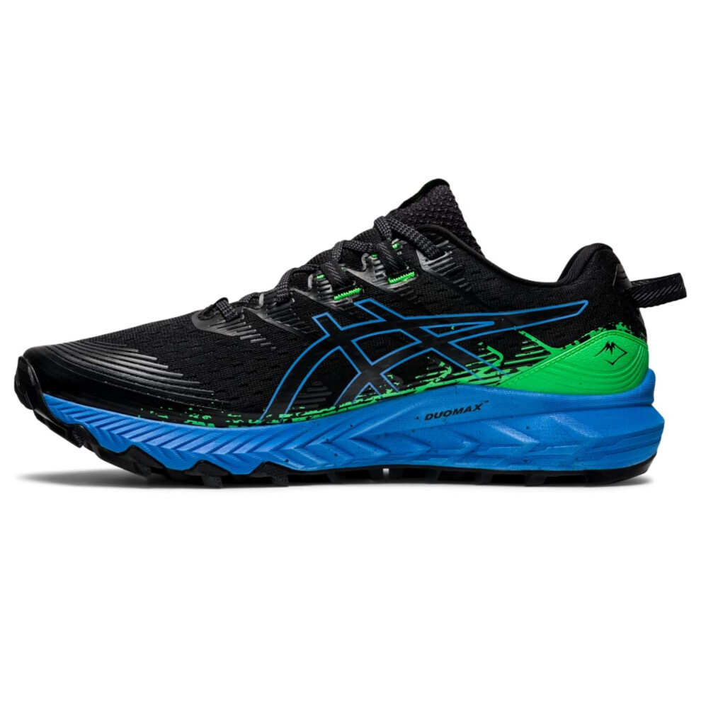 ASICS Men's Gel-Trabuco 10 Running Shoes  9.5  Black/Blue Coast