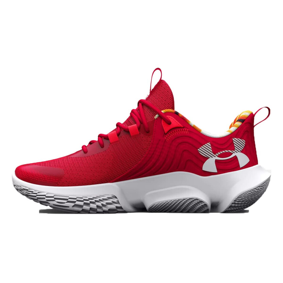 Under Armour Flow FUTR X2 Basketball Shoes Red | White Size 9 Medium