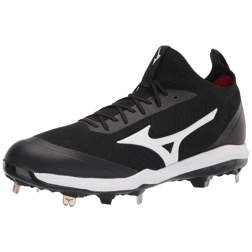 Mizuno Mens Cleat Baseball Shoe  Black/White  10 US