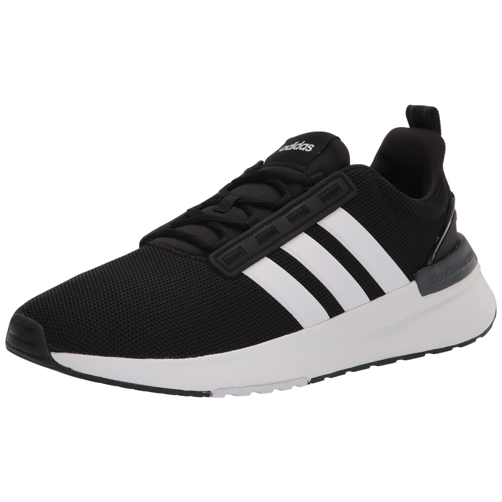 adidas Men's Racer TR21 Trail Running Shoe  Black/White/Core Black  9