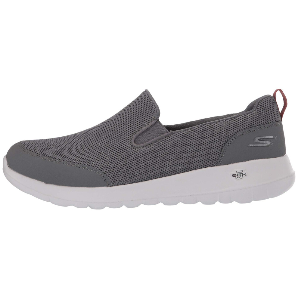 Skechers mens Go Max Clinched - Athletic Mesh Double Gore Slip on Walk