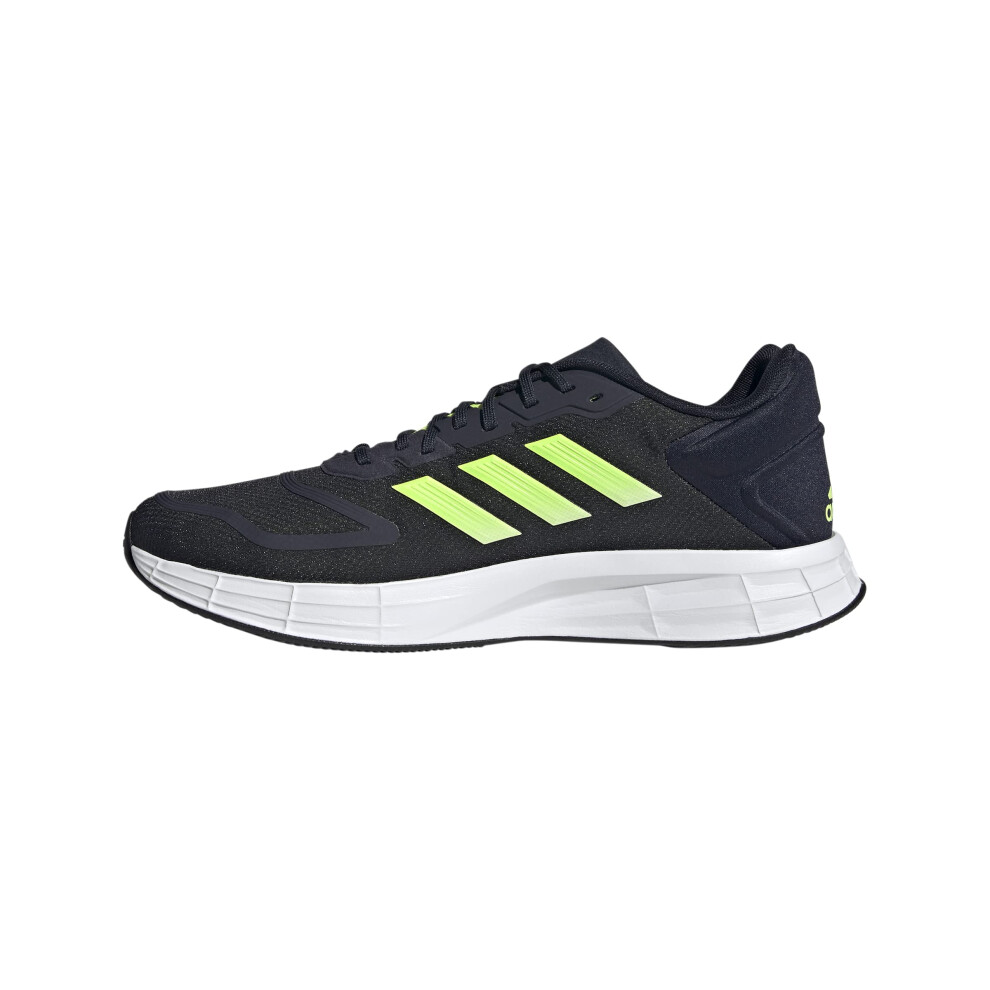 adidas Mens Duramo 10 Running Shoe  Adult  Ink/Solar Yellow/Almost Lim